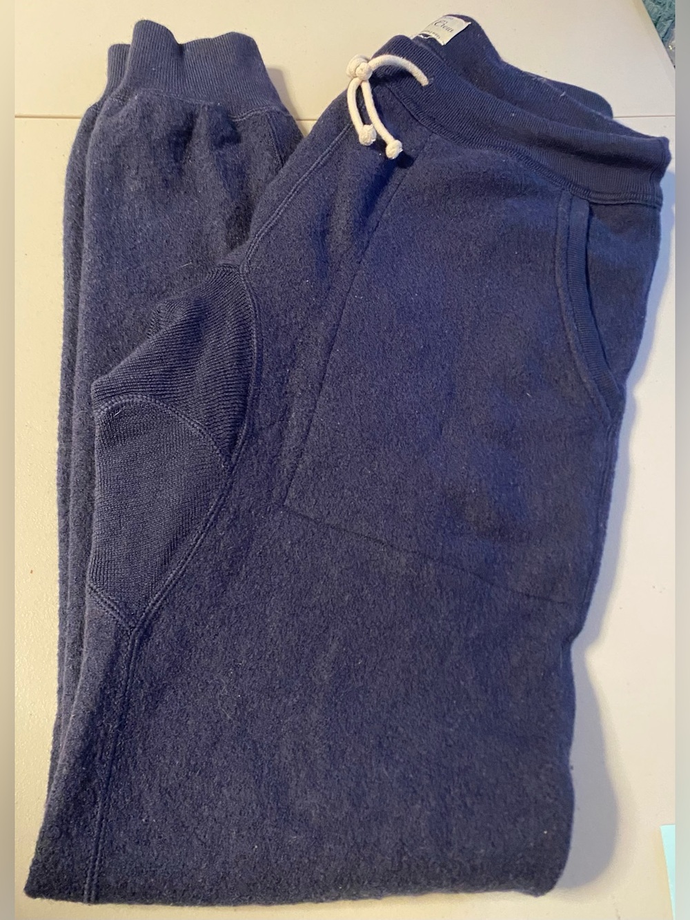 J.Crew vintage cozy premium lounge/sweater pants blue S